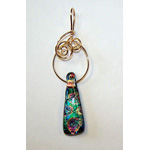 Dale Armstrong's Removing Glue from Dichroic Glass - , General Education, , Dichroic Pendant