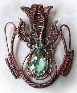 Judy Ellis's Jewelry Making Design Tips - , Wire Jewelry Design, Design, Nouveau Flourite