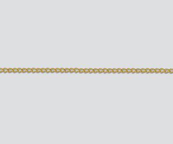 Gold Filled Curb Chain 1.1mm - 10 Feet