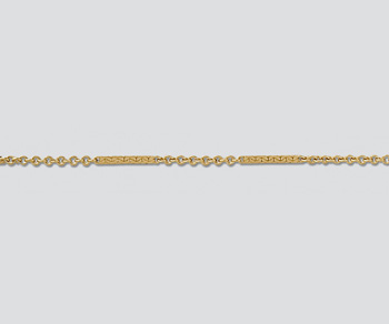 14K Gold Filled Marquise Bar Link Chain- 2mm Width Bar Gold Filled Chain, 8mm x 2mm Chain Dapped Bar Chain Long and Short Chain, Bulk Chain, Sterling