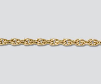 Gold Filled Rope Chain 1.8mm - 10 Feet