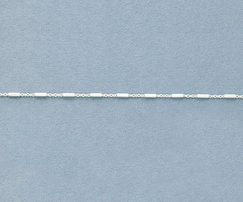 Sterling Silver Chain 1.2x3.3mm  - 10 Feet