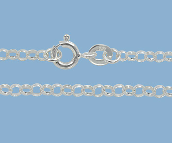 Sterling Silver Rolo Chain 2.5mm 20 inch - Pack of 1