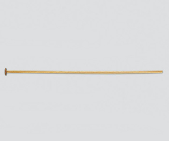 Gold Filled Head Pins (020) 24GA 2 inch - Pack of 10