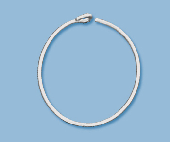 Sterling Silver Beading Hoop 16mm - Pack of 2