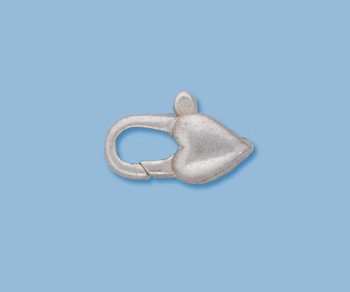 Sterling Silver Heart Lobster 6x12mm - Pack of 1