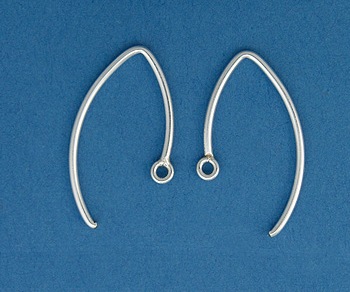 Silver Filled Earwires 20mm - Pack of 2