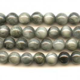 Cat's Eye 10mm Round Beads - 8 Inch Strand