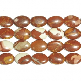 Noreena Jasper 10x14 Oval Beads - 8 Inch Strand