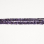 Amethyst 4mm Faceted Rondelle Beads - 8 Inch Strand