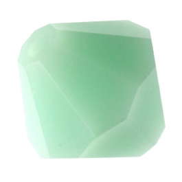 8mm Mint Alabaster 5301 Bi-Cone Swarovski Crystal Beads - Pack of 6