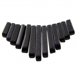 13 Piece Blue Goldstone Collar Set - Pack of 1