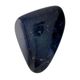 40X27mm Rutilated Quarts On Lapis