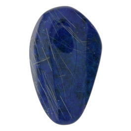 36X22mm Rutilated Quarts On Lapis