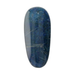 30X13mm Rutilated Quarts On Lapis