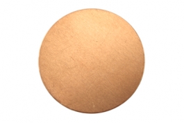 18G 3/4 inch Copper Discs - Pack of 10