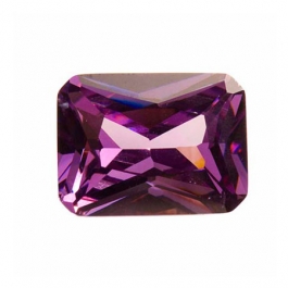 16x12mm Octagon Light Amethyst CZ - Pack of 1