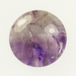 Dog Teeth Amethyst 25mm Round Cabochon