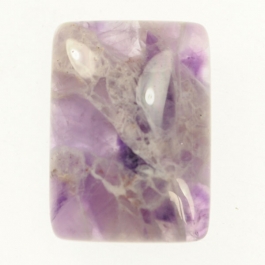 Dog Teeth Amethyst 30x40mm Rectangle Cabochon