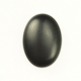 Matte Onyx 13x18mm Oval Cabochon