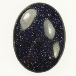 Blue Goldstone 30x40mm Oval Cabochon