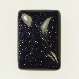 Blue Goldstone 18x25mm Rectangle Cabochon