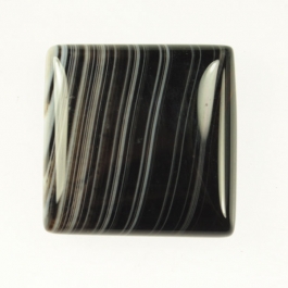 Sardonyx 25mm Square Cabochon