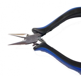 4-1/2 Inch Chain Nosed Pliers with Ergonomic Handles