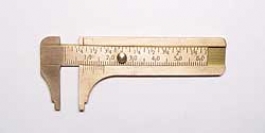 Brass Caliper - Gemstone And Bead Measuring Tool