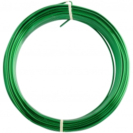 14 Gauge Green Enameled Aluminum Wire - 60ft