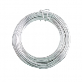 18 Gauge Silver Enameled Aluminum Wire - 200ft