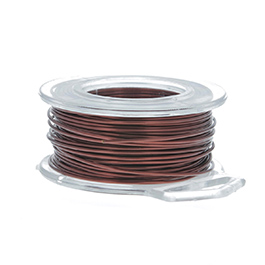 32 Gauge Round Brown Enameled Craft Wire - 150 ft