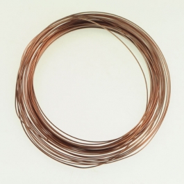 Copper Craft Wire, Parawire 18ga Brushed Silver Enameled 25