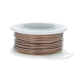 Wire, Wrapit®, Bright Copper, dead-soft, round, 20 gauge. Sold per