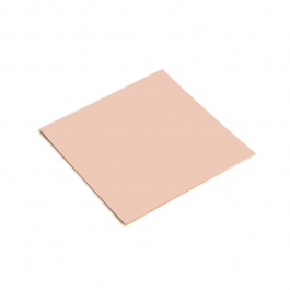 20 Gauge Half Hard Double Clad Rose Gold Filled Sheet - 4 Inches