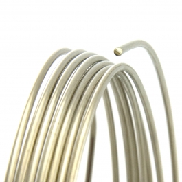 16 Gauge Round Half Hard Nickel Silver Wire