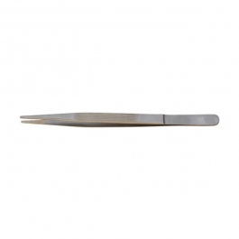 Paralox Tweezers, Stainless Steel, Broad, 6-1/4 Inches